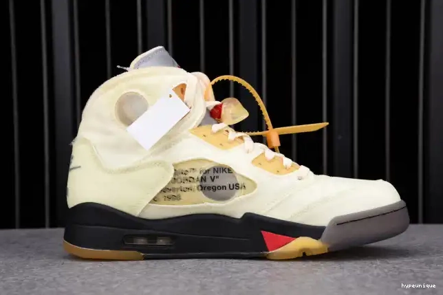 HYPE Sail 5 DH8565-100 Retro Jordan OFF-WHITE 0511